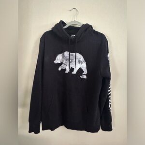 Large North Face Hoodie